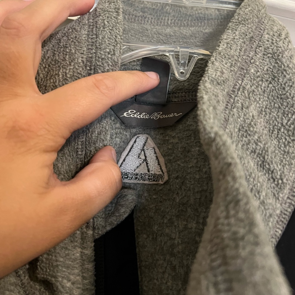 Eddie Bauer Grey Vest - Picture 3 of 3